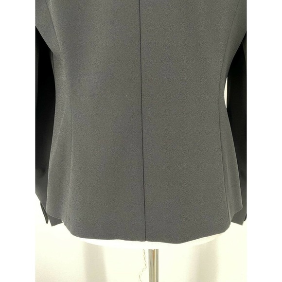 Basler Venice Black Pointed Hem Short Blazer Jacket Womens Size 38 US 8 Career - Picture 7 of 12